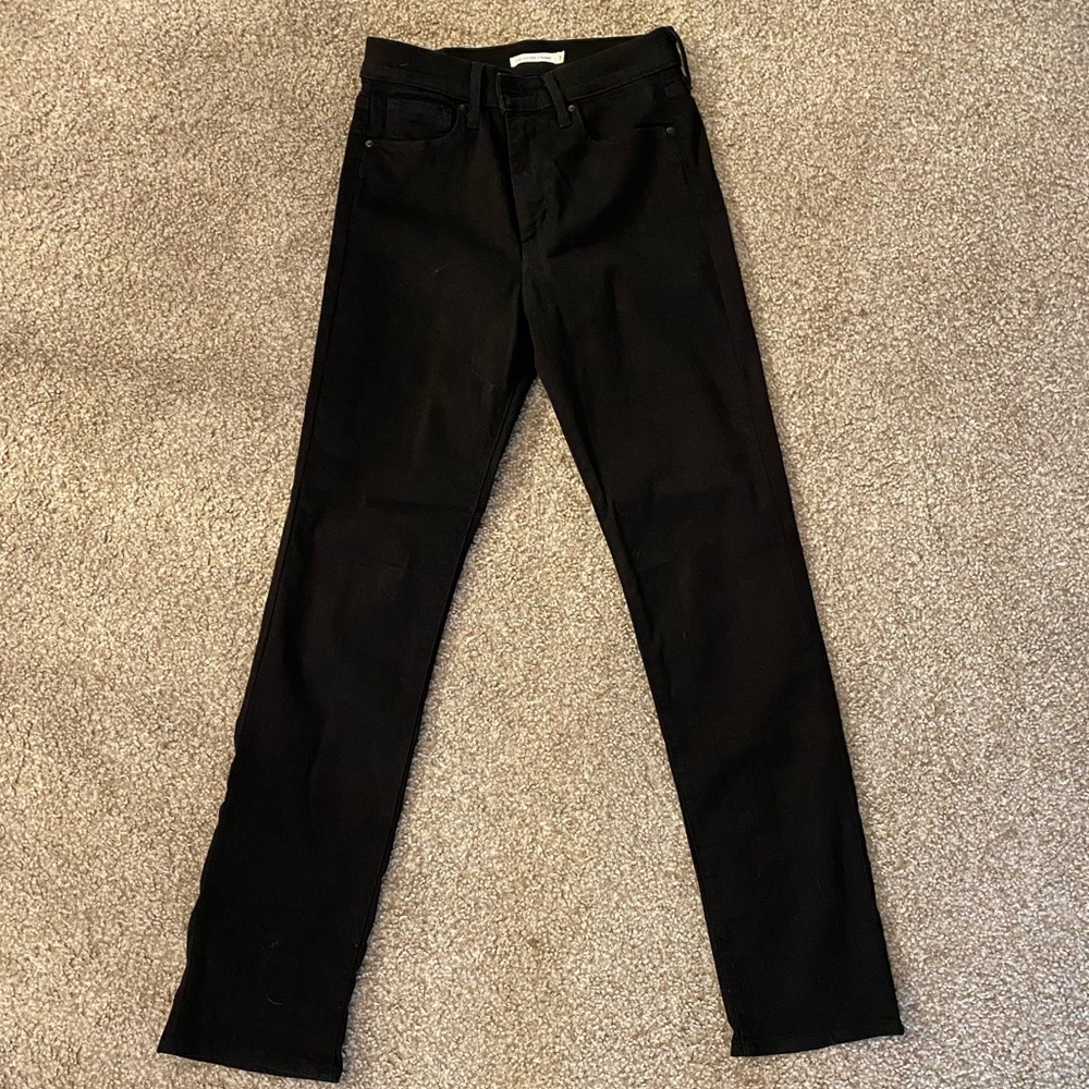 Levi’s 724 - high rise straight - black - size 29